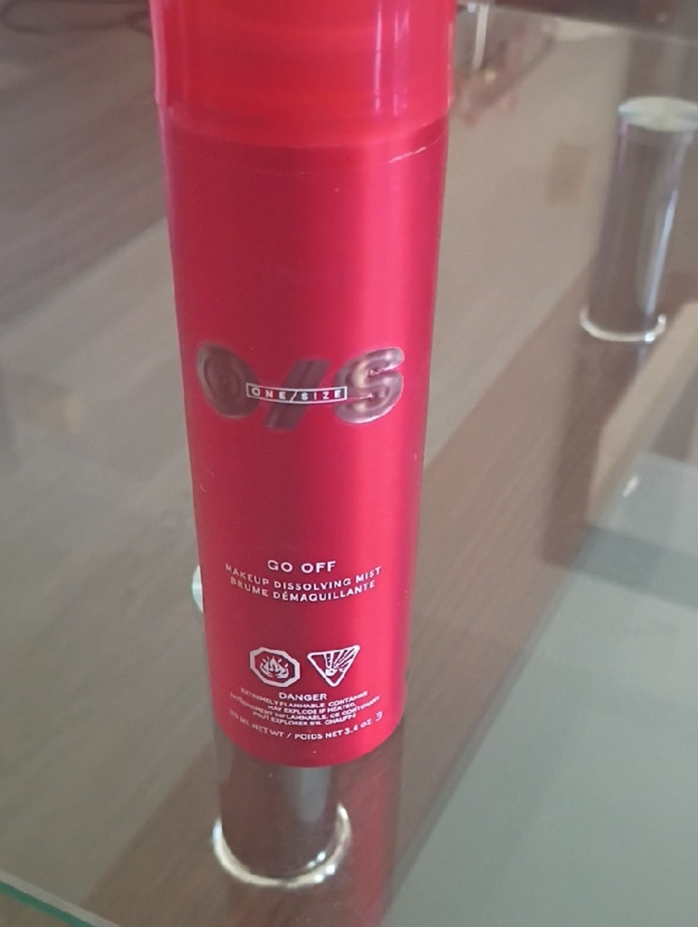 ONE/SIZE Go Off Makeup Dissolving Mist - Red Bottle